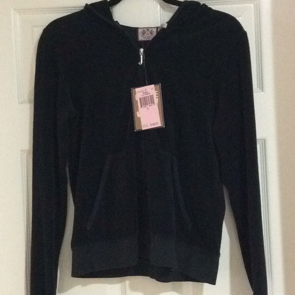 Juicy Couture Tops - NWT! JUICY VELOUR ZIP UP